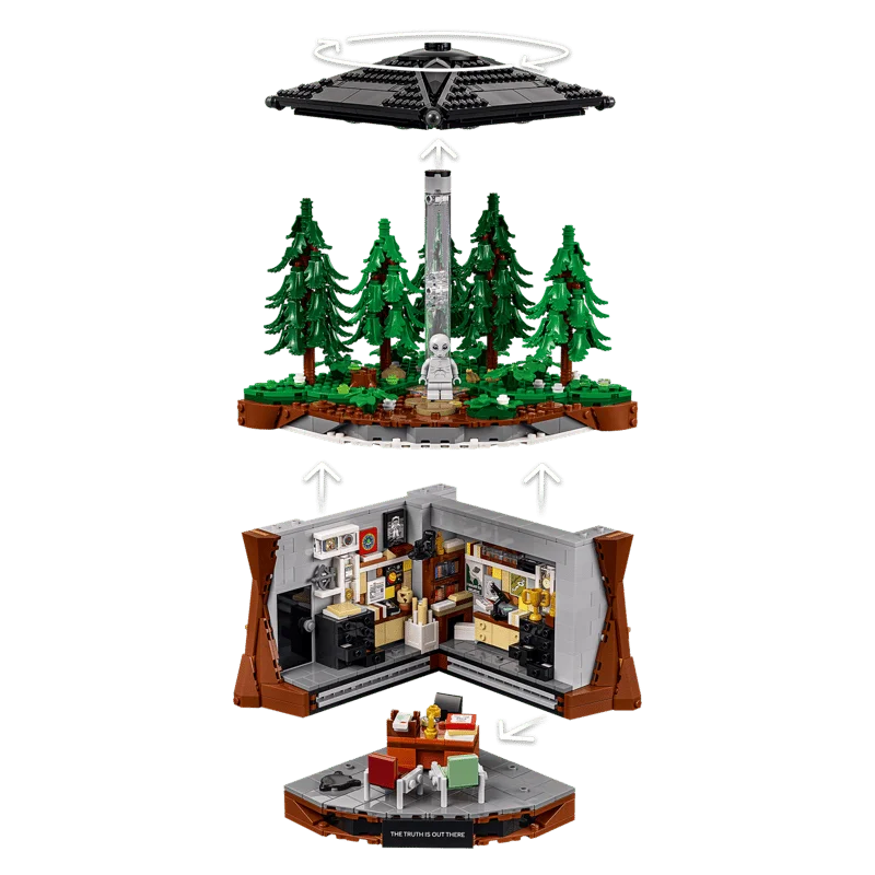 LEGO Ideas 21369 The X-Files – Akta X — obrázek 3