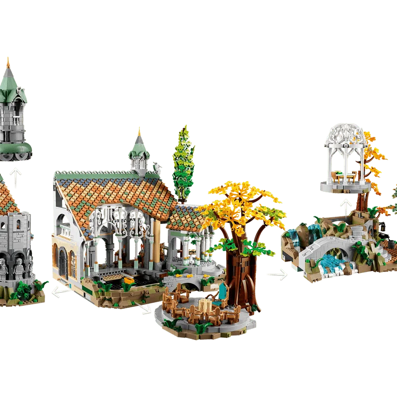 LEGO Icons 10316 Pán prstenů: Roklinka — obrázek 11