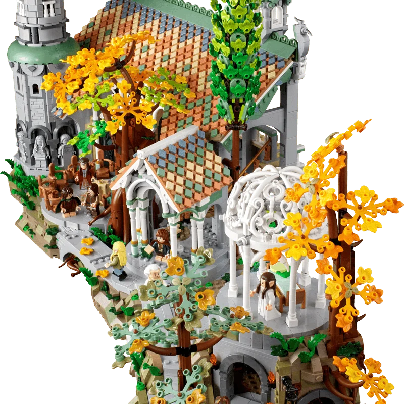 LEGO Icons 10316 Pán prstenů: Roklinka — obrázek 4