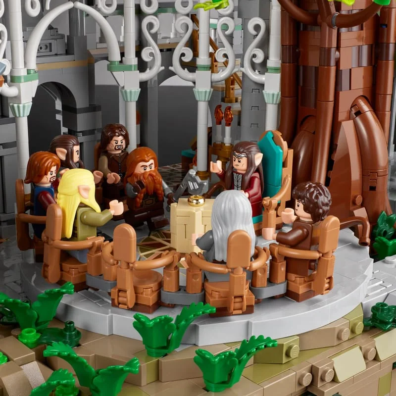 LEGO Icons 10316 Pán prstenů: Roklinka — obrázek 8