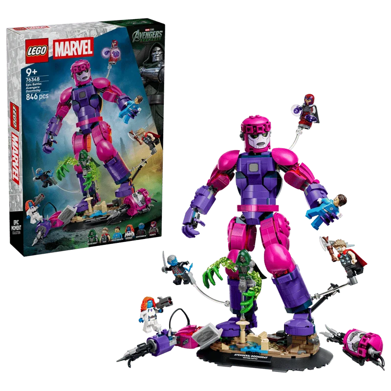 LEGO Marvel 76348 Velkolepá bitva: Avengers: Doomsday — obrázek 2