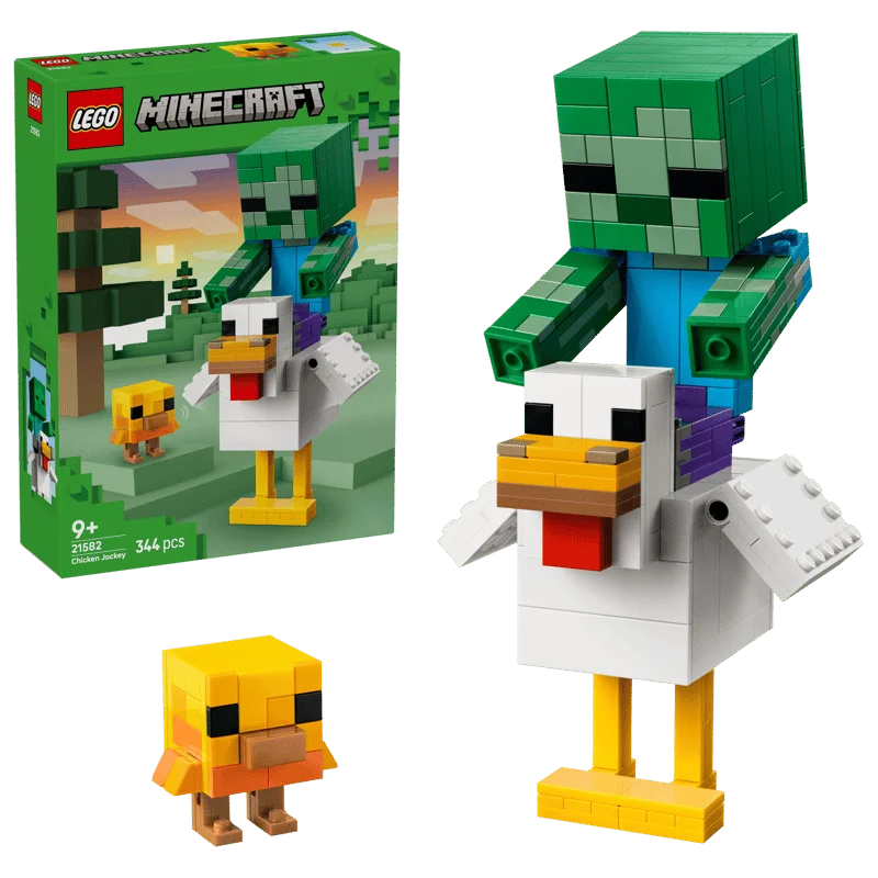 LEGO Minecraft 21582 Kuřecí žokej — obrázek 2