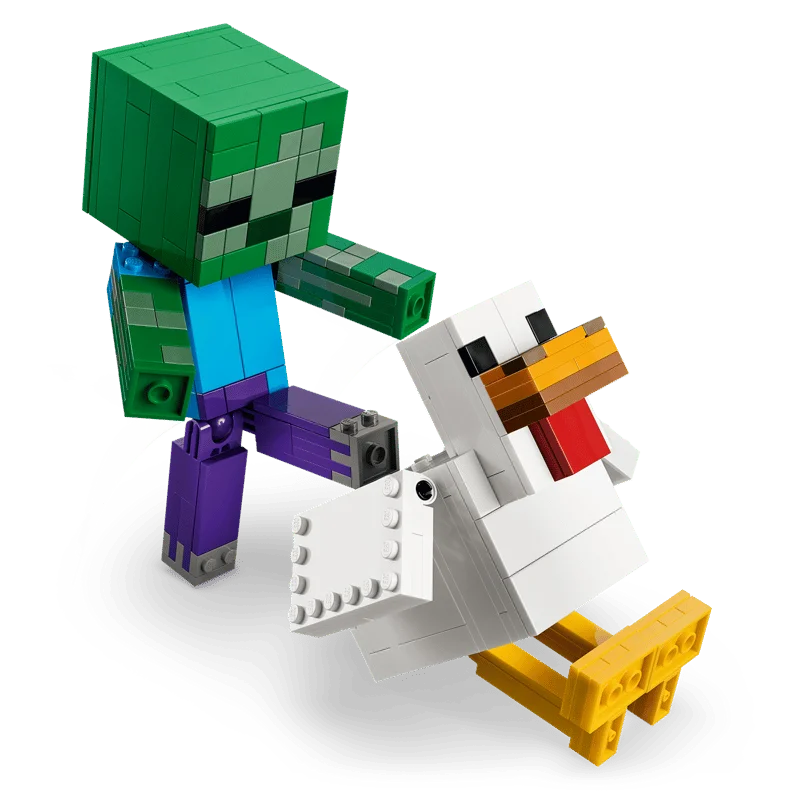 LEGO Minecraft 21582 Kuřecí žokej — obrázek 6