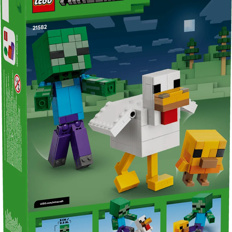 LEGO Minecraft 21582 Kuřecí žokej — obrázek 8