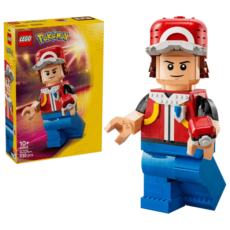 LEGO Pokémon 40868 Zvětšená minifigurka Reda — obrázek 2
