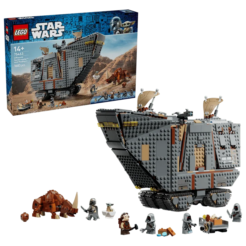 LEGO Star Wars 75453 Offworld Sandcrawler a Mudhorn — obrázek 2