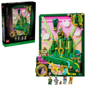 LEGO Wicked 75685 Nástěnné umění: Emerald City — obrázek 2
