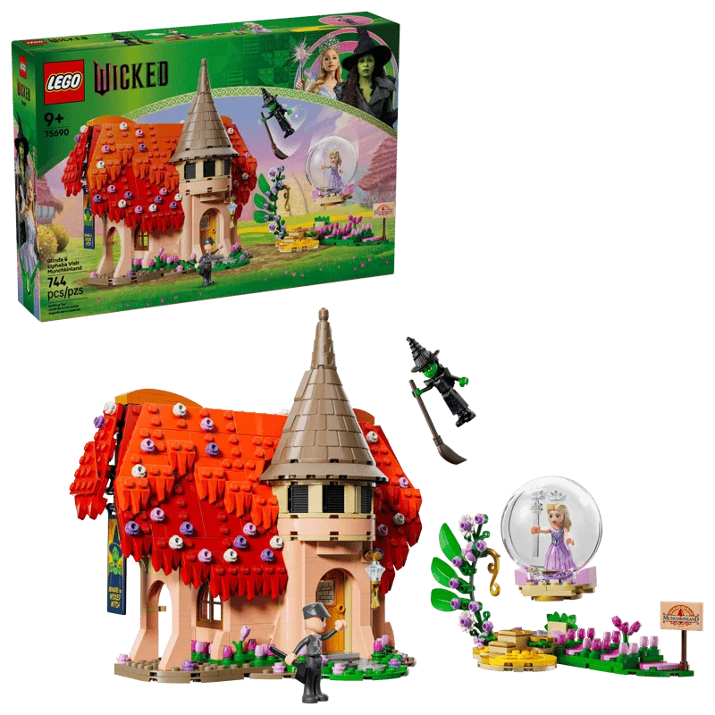 LEGO Wicked 75690 Glinda a Elphaba v Munchkinlandu — obrázek 2