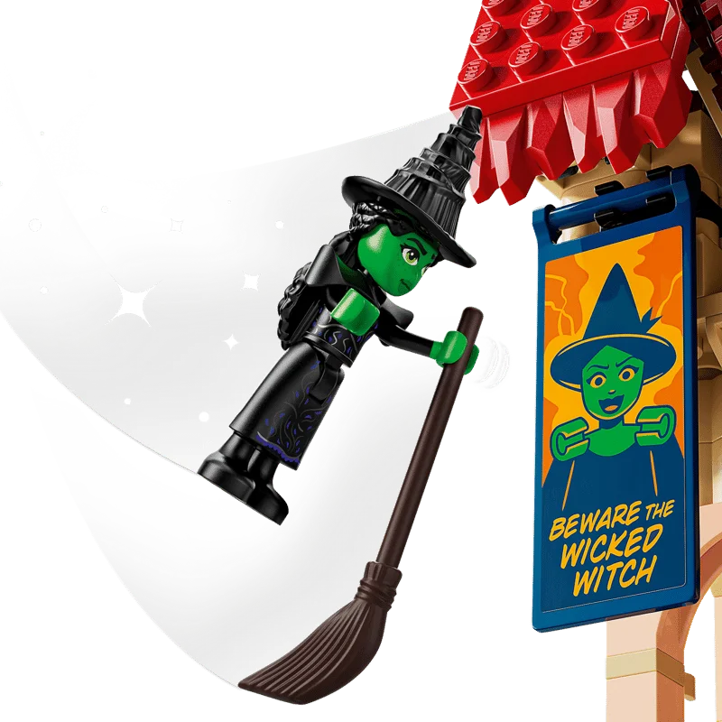 LEGO Wicked 75690 Glinda a Elphaba v Munchkinlandu — obrázek 6