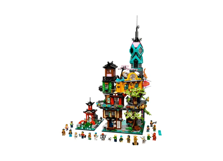 19. LEGO NINJAGO 71741 - Zahrady města NINJAGO