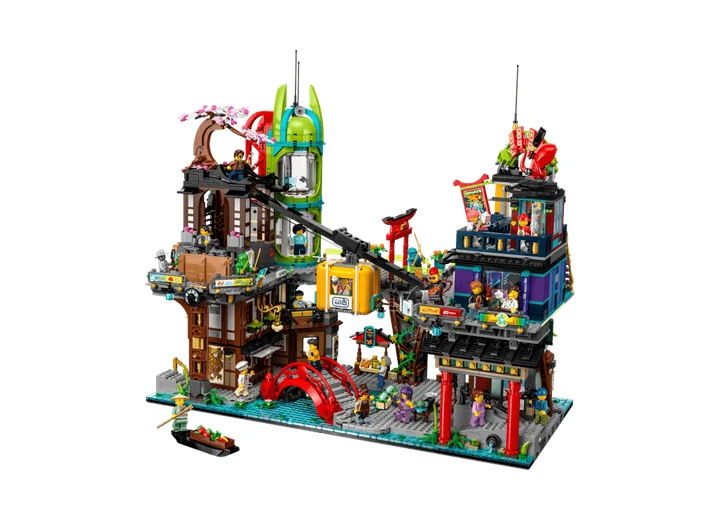 13. LEGO NINJAGO 71799 - Trhy města NINJAGO