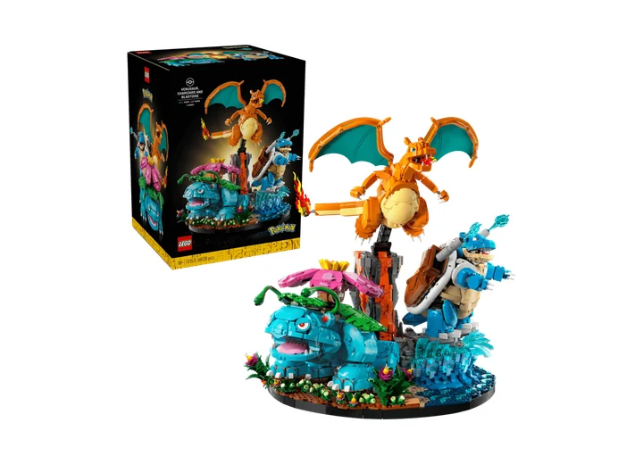 LEGO Pokémon 72153 - Venusaur, Charizard a Blastoise 72153